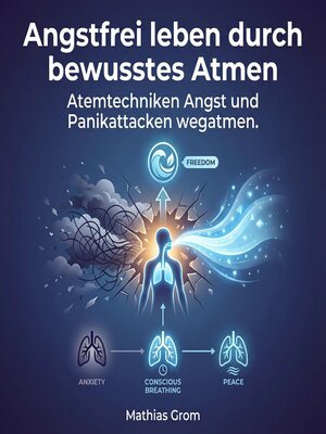 cover image of Angstfrei leben durch bewusstes Atmen